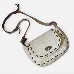 Vintage handmade leather bag